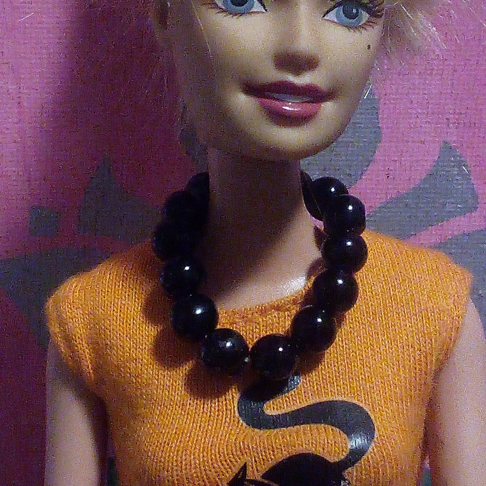 Barbie Glass Beaded Necklace